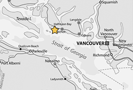 Sevalight Centre located on the Sunshine Coast of BC